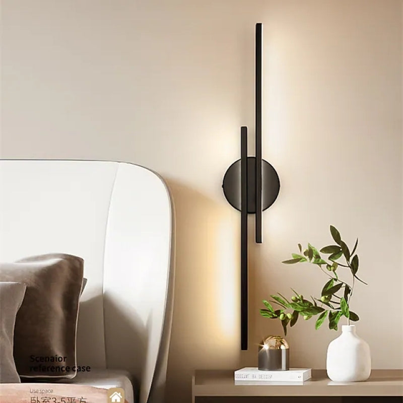 Væglampe med to lysbjælker, minimalistisk - Lumzi