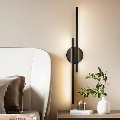 Væglampe med to lysbjælker, minimalistisk - Lumzi