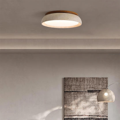 Plafond i travertin og træ - Lumzi