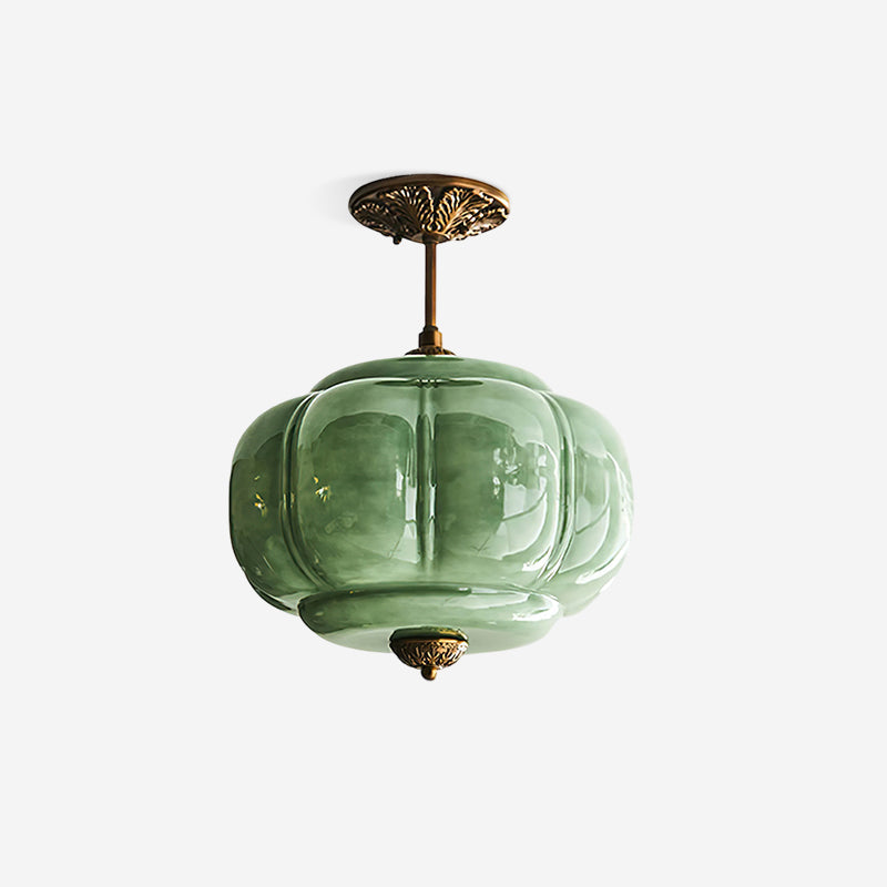 Plafond i profileret glas, retro - Lumzi