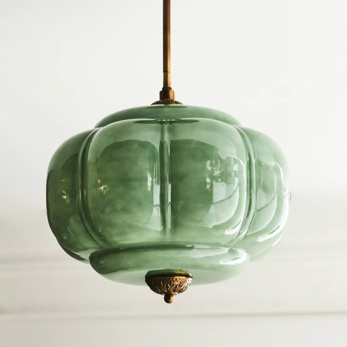 Plafond i profileret glas, retro - Lumzi