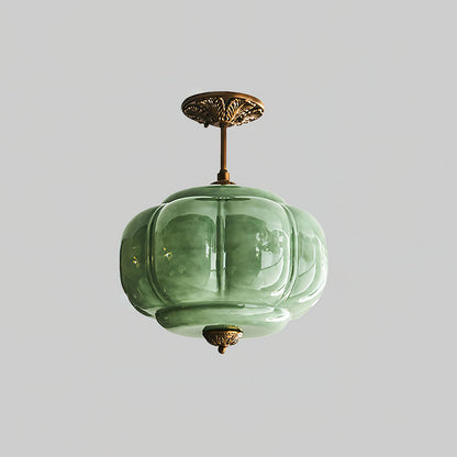 Plafond i profileret glas, retro - Lumzi