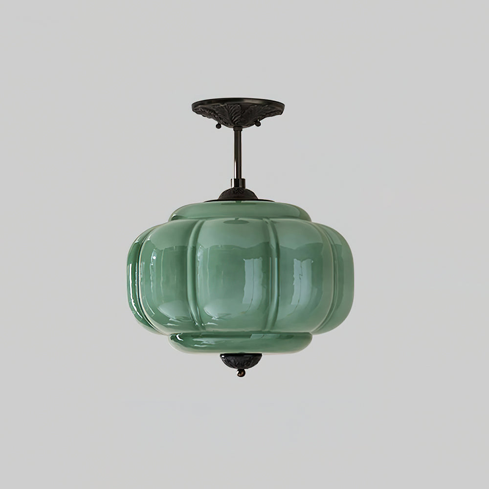 Plafond i profileret glas, retro - Lumzi