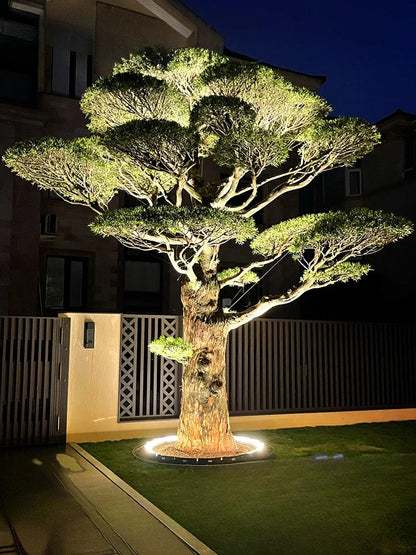 360° LED-ringlampe til træer og have