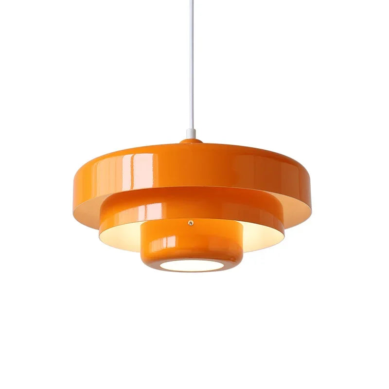 Moderne geometrisk pendellampe med LED