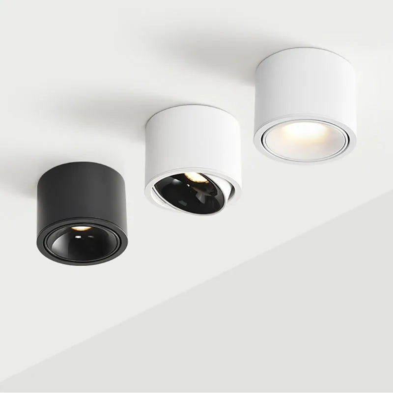 LED-påbygningsspot med justerbar vinkel