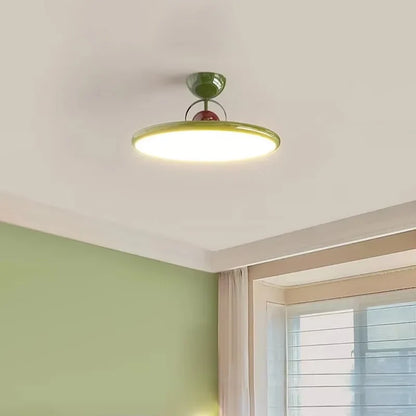 Minimalistisk LED-loftlampe i Bauhaus-stil