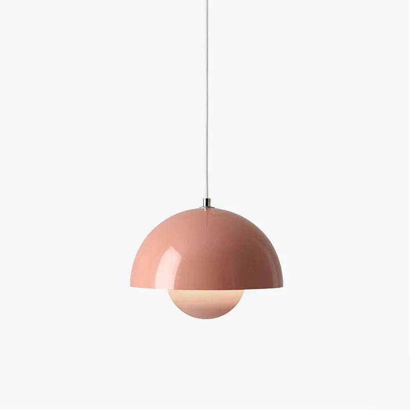 Halvkugleformet LED-pendellampe