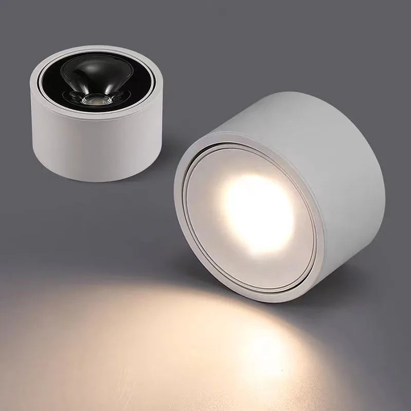 LED-påbygningsspot med justerbar vinkel