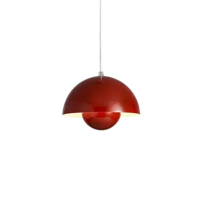 Halvkugleformet LED-pendellampe