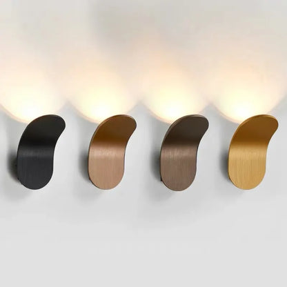 Moderne LED-væglampe med minimalistisk design