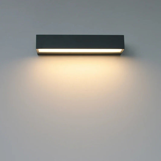 Moderne LED væglampe til udendørs brug