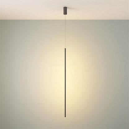 Moderne LED-pendellampe – minimalistisk loftlampe til soveværelse eller stue