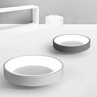 Rund LED-loftlampe i minimalistisk design