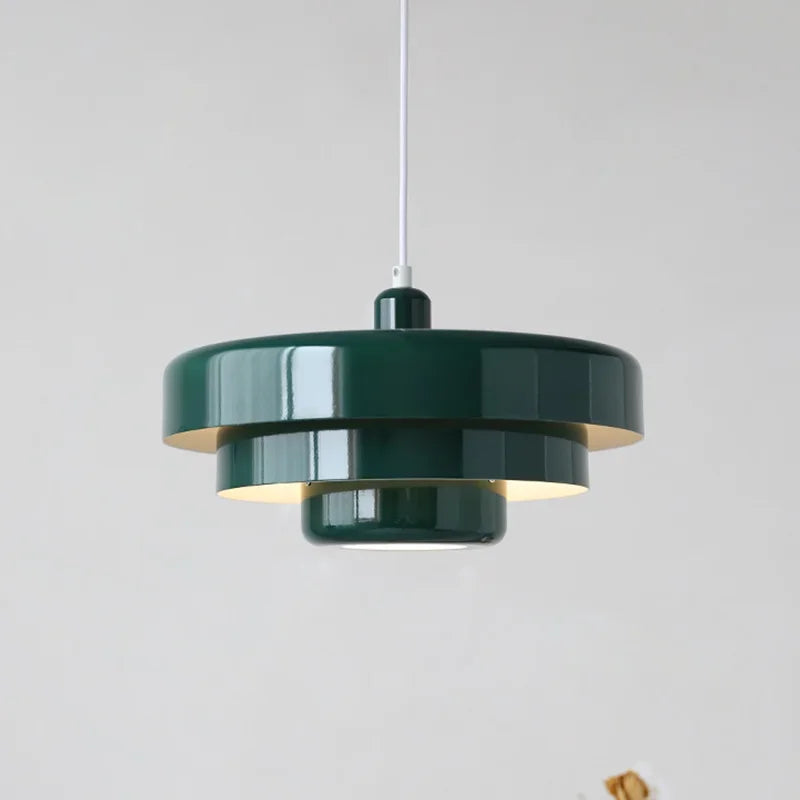 Moderne geometrisk pendellampe med LED