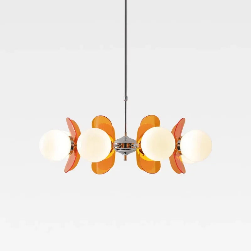 Pendellampe med Kugleformede Skærme i Retro Bauhaus-stil