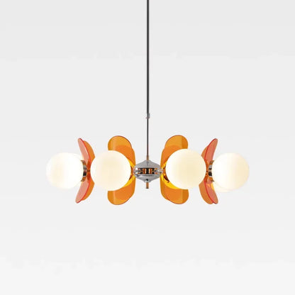 Pendellampe med Kugleformede Skærme i Retro Bauhaus-stil