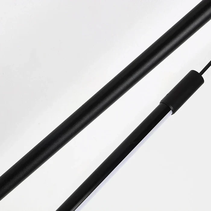 Slank pendel i aluminium med LED-rør - Lumzi