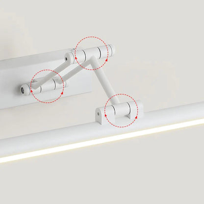 Justerbar LED-spejllampe i metal - Lumzi