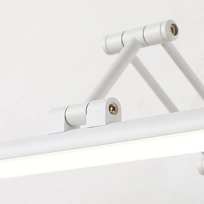 Justerbar LED-spejllampe i metal - Lumzi