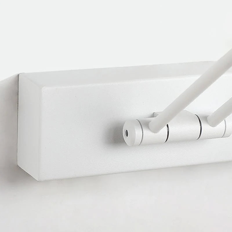 Justerbar LED-spejllampe i metal - Lumzi