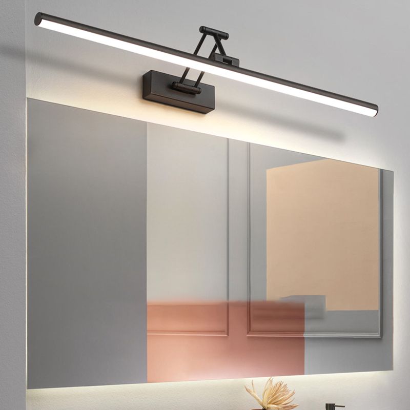 Justerbar LED-spejllampe i metal - Lumzi