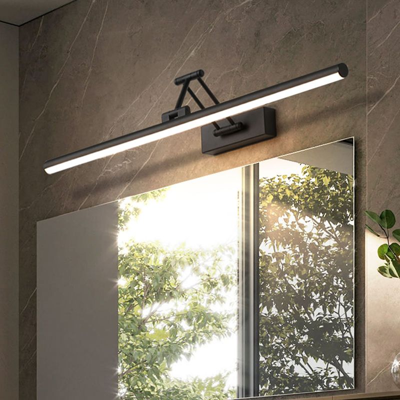Justerbar LED-spejllampe i metal - Lumzi