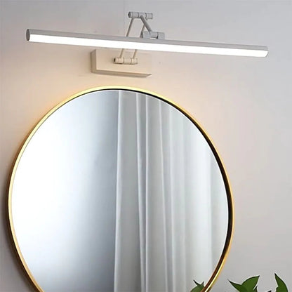 Justerbar LED-spejllampe i metal - Lumzi