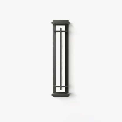 Udendørs væglampe i alabaster-look, aflang LED - Lumzi