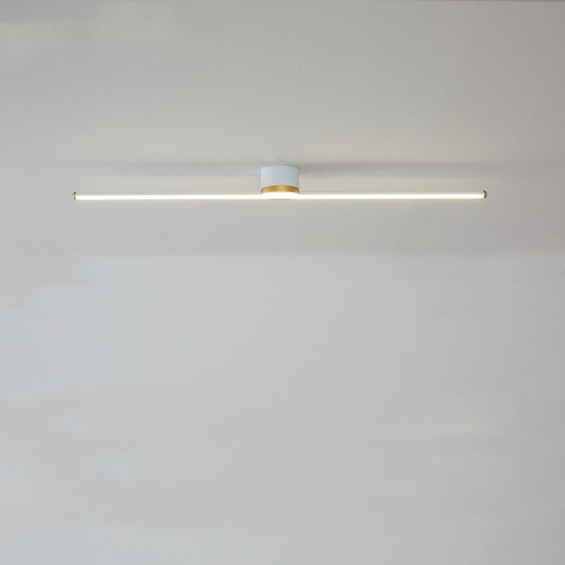 Slank plafond i bar-design med guld - Lumzi