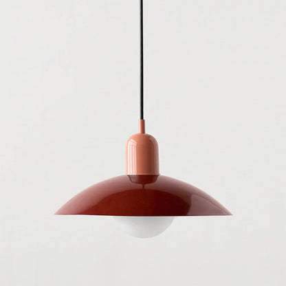 Moderne pendellampe med tofarvet design