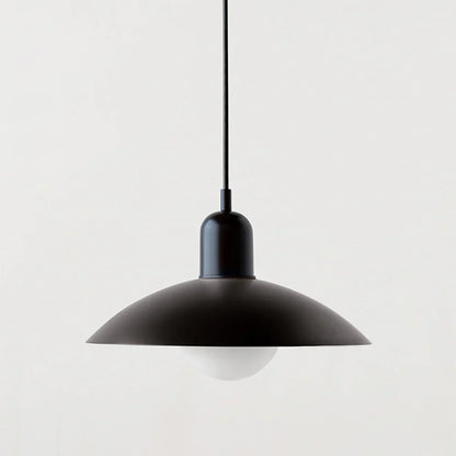 Moderne pendellampe med tofarvet design