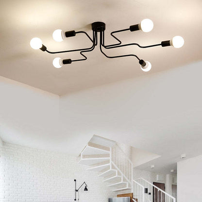 Plafond i metal, Sputnik-stil - Lumzi