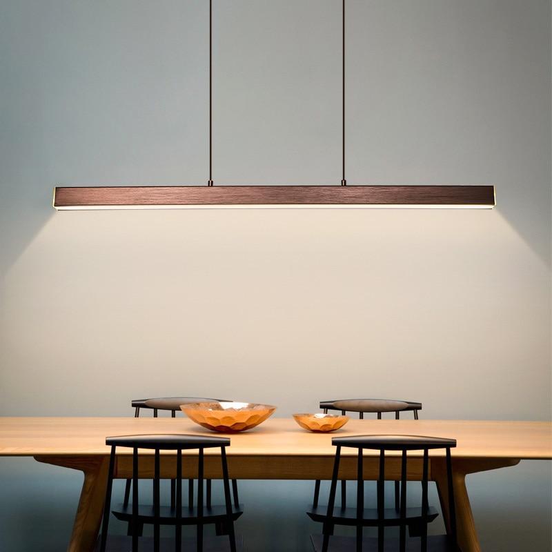 Lineær LED-bar i metal, pendel - Lumzi