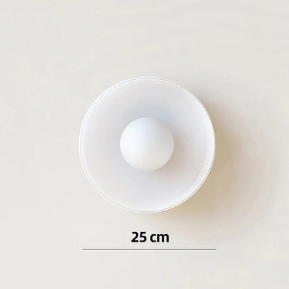 Moderne loftlampe i glas med minimalistisk design