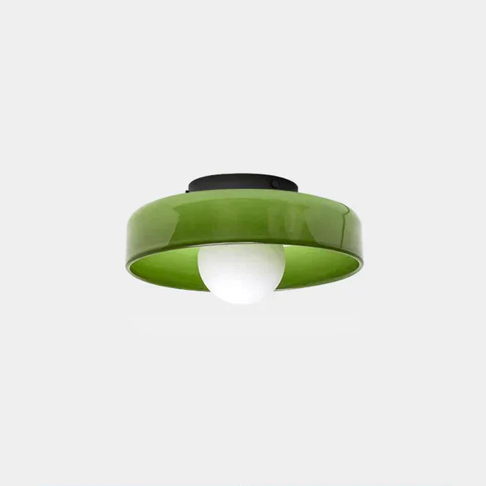 Moderne loftlampe i glas med minimalistisk design