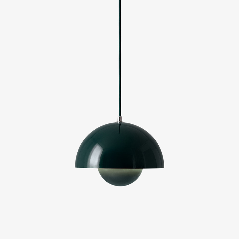Halvkugleformet LED-pendellampe