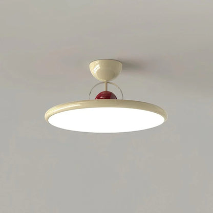 Minimalistisk LED-loftlampe i Bauhaus-stil