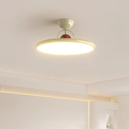 Minimalistisk LED-loftlampe i Bauhaus-stil