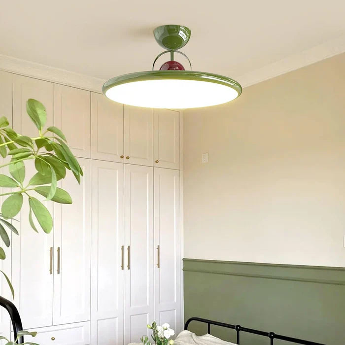 Minimalistisk LED-loftlampe i Bauhaus-stil