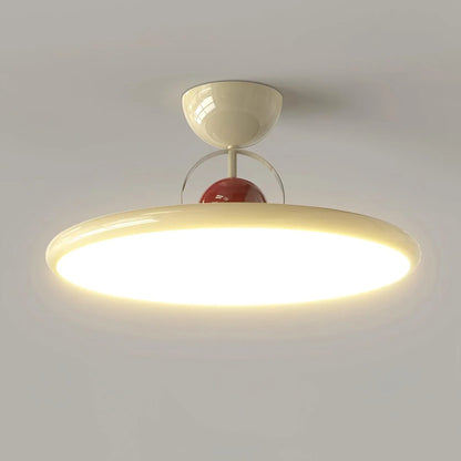 Minimalistisk LED-loftlampe i Bauhaus-stil