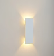 Udendørs LED-væglampe med op- og nedlys IP65