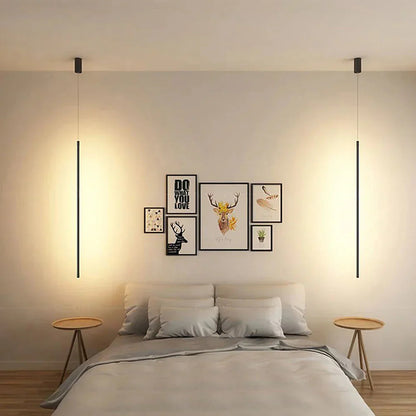 Moderne LED-pendellampe – minimalistisk loftlampe til soveværelse eller stue