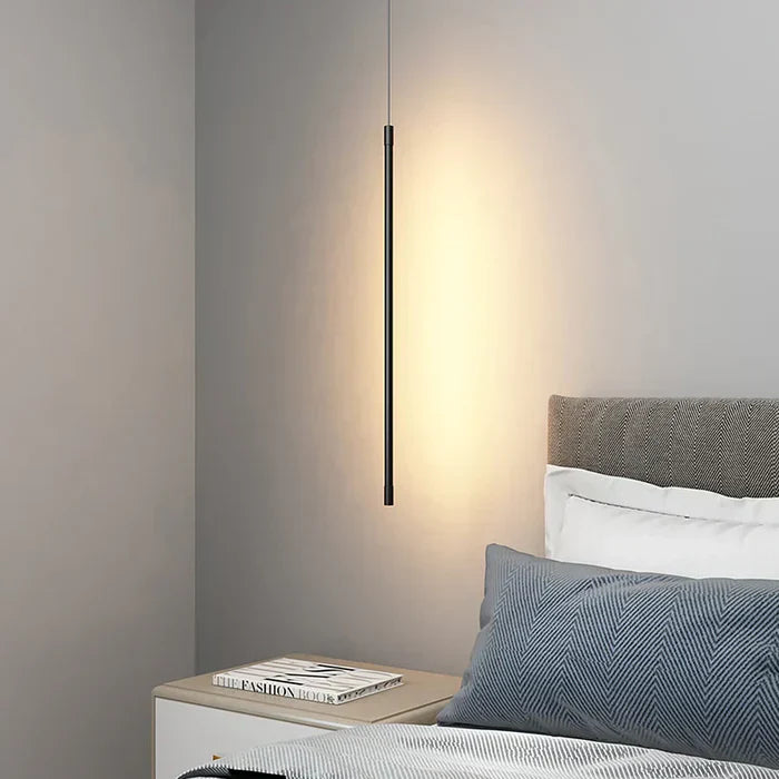 Moderne LED-pendellampe – minimalistisk loftlampe til soveværelse eller stue