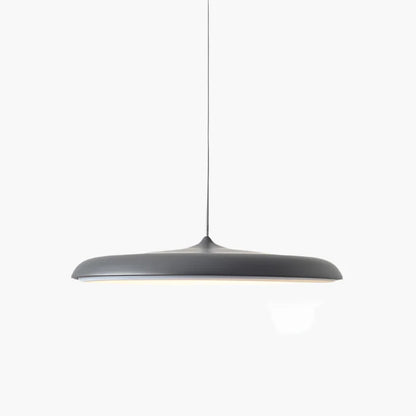 Ultratynd LED-pendellampe med rund skærm