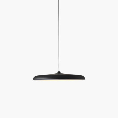 Ultratynd LED-pendellampe med rund skærm
