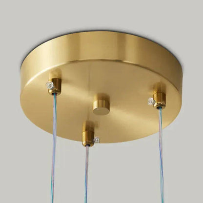 Moderne LED-pendellampe med lysende kuler – halskæde-design