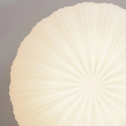 Japandi-loftlampe med skalformet kuppel