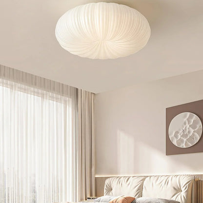 Japandi-loftlampe med skalformet kuppel