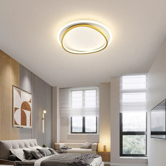 Moderne LED-loftlampe i futuristisk design